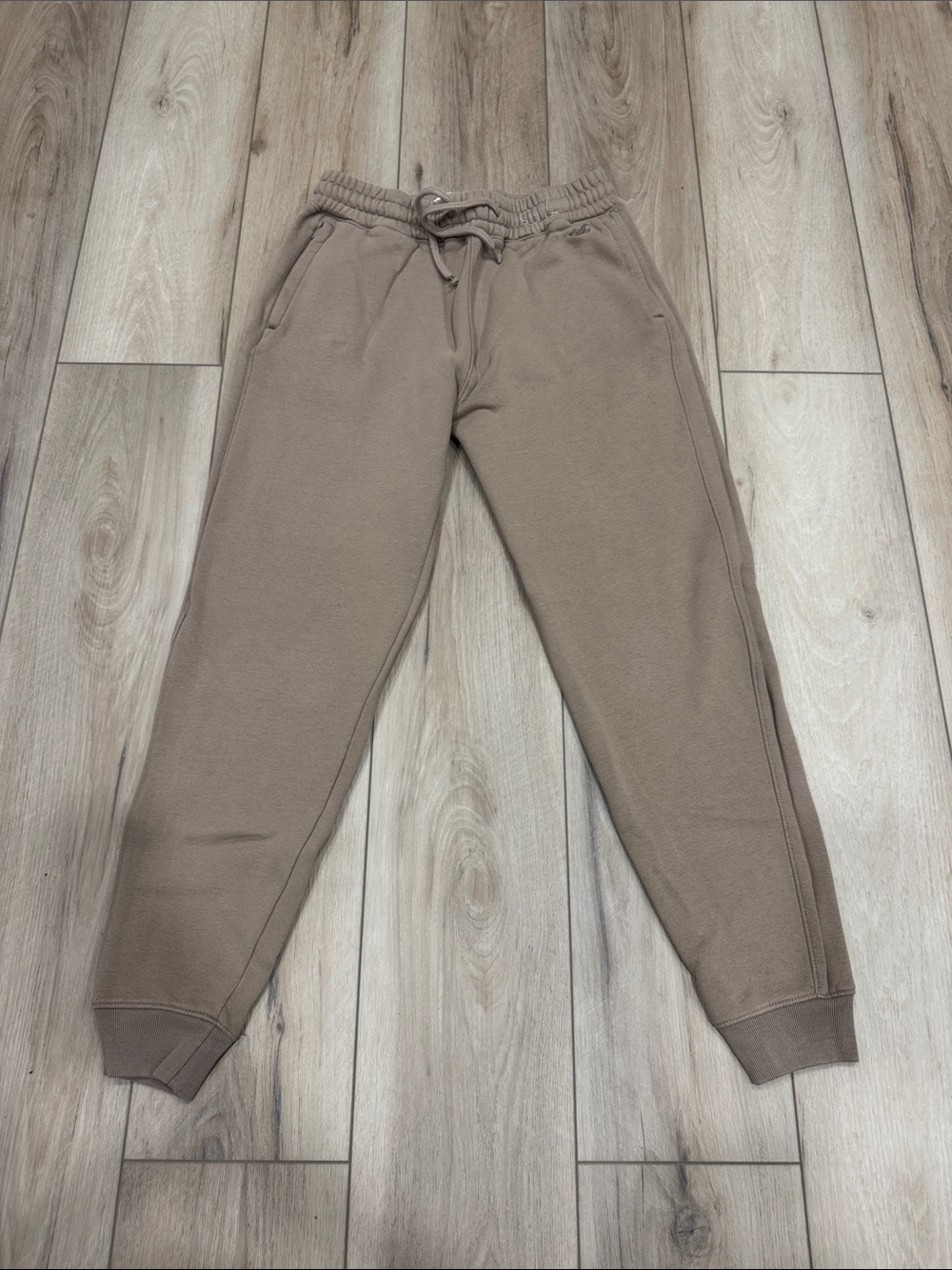Hollister Kids Taupe Drawstring Joggers